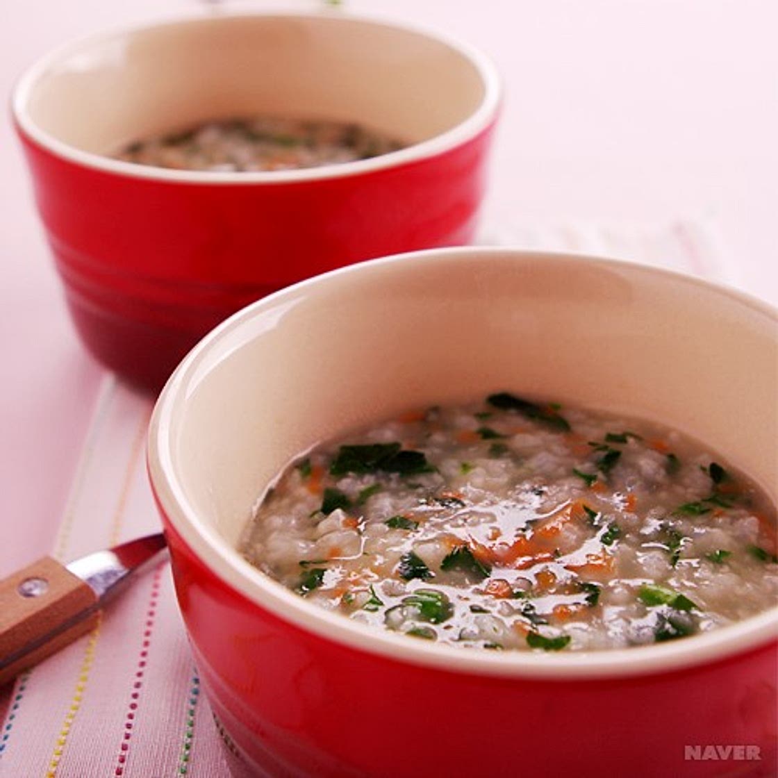 야채죽 만드는 법