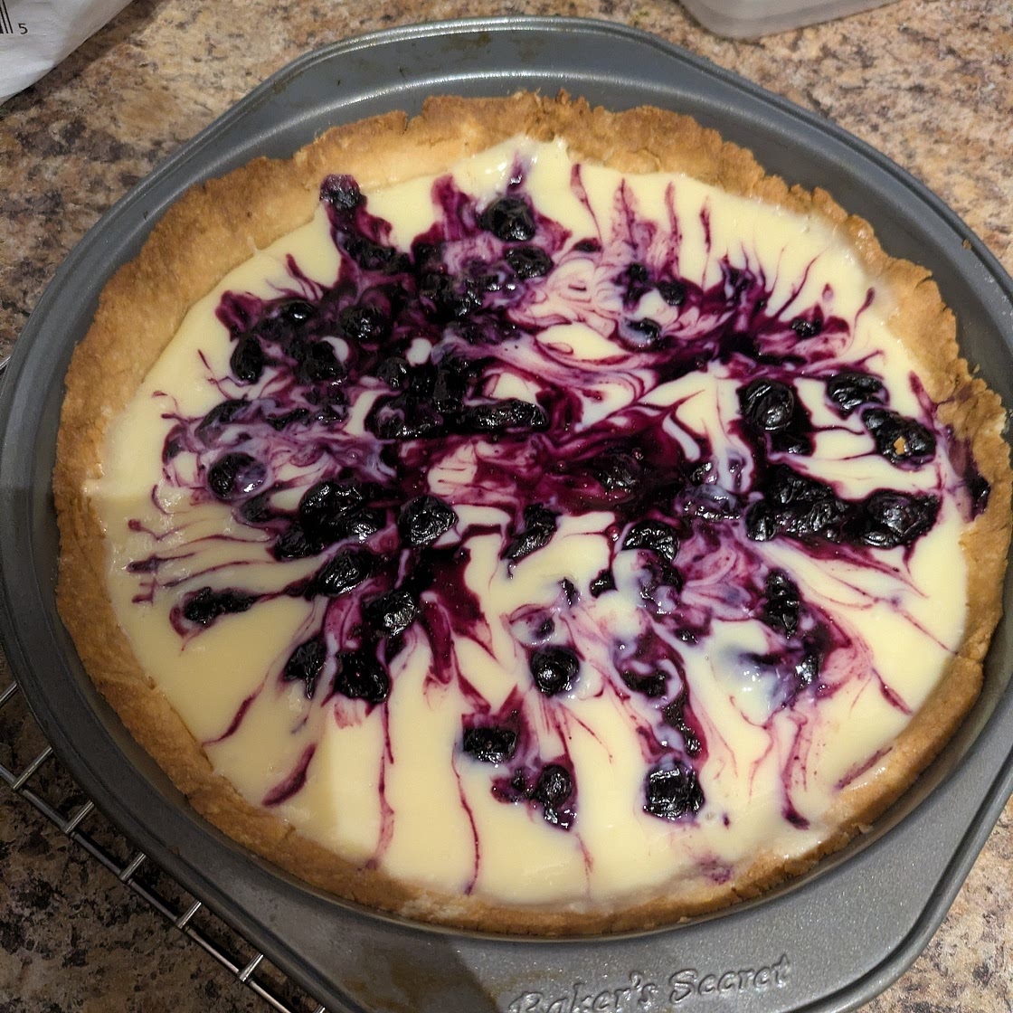 Lemon Blueberry Tart