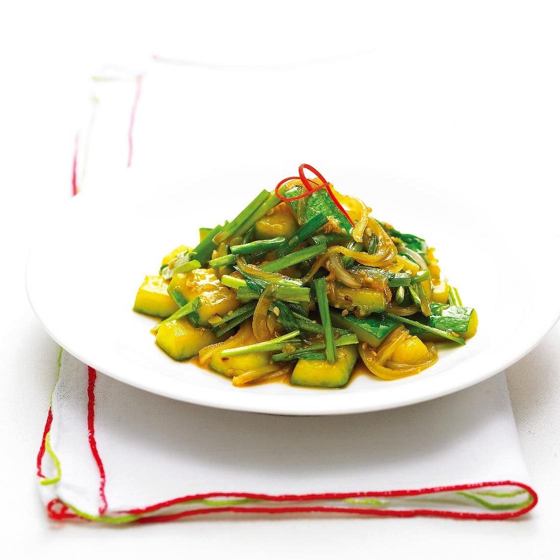 애호박부추볶음 만드는 법