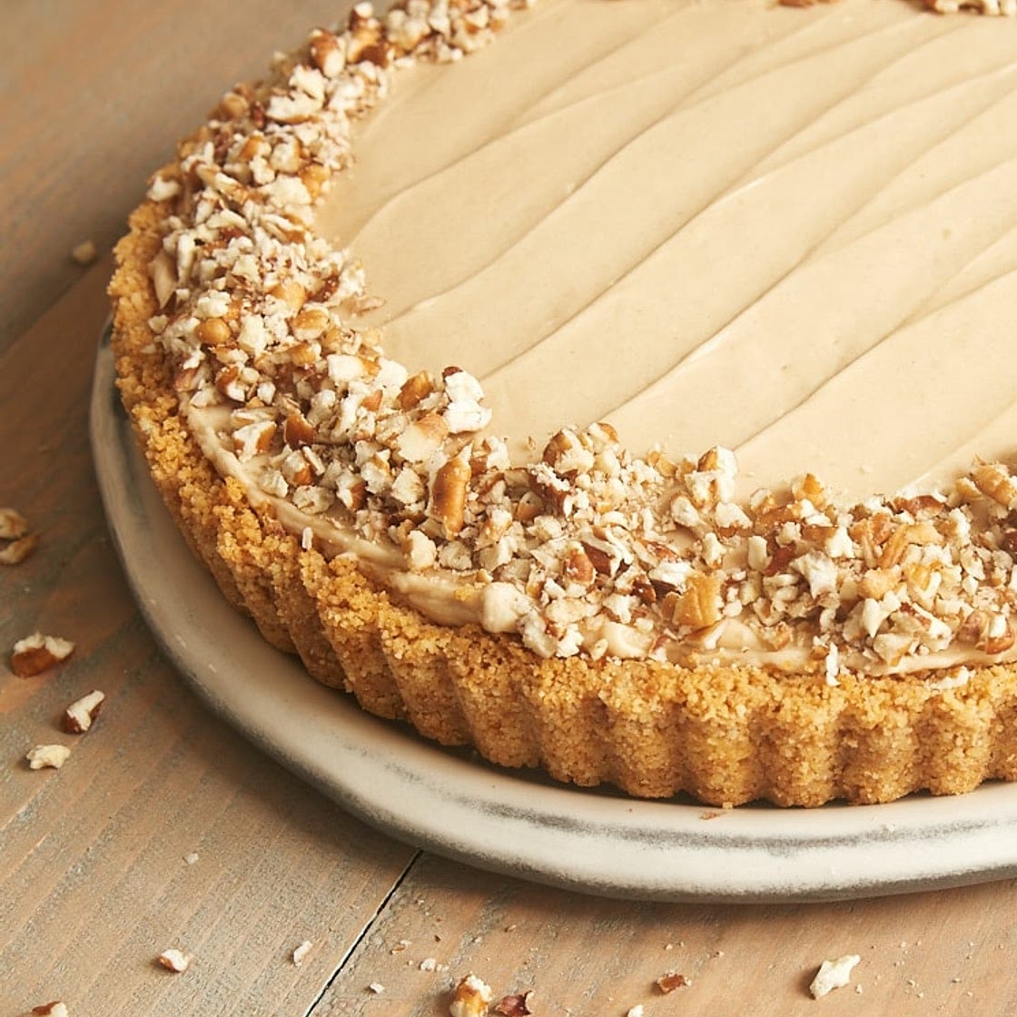 Brown Sugar Banana No-Bake Cheesecake
