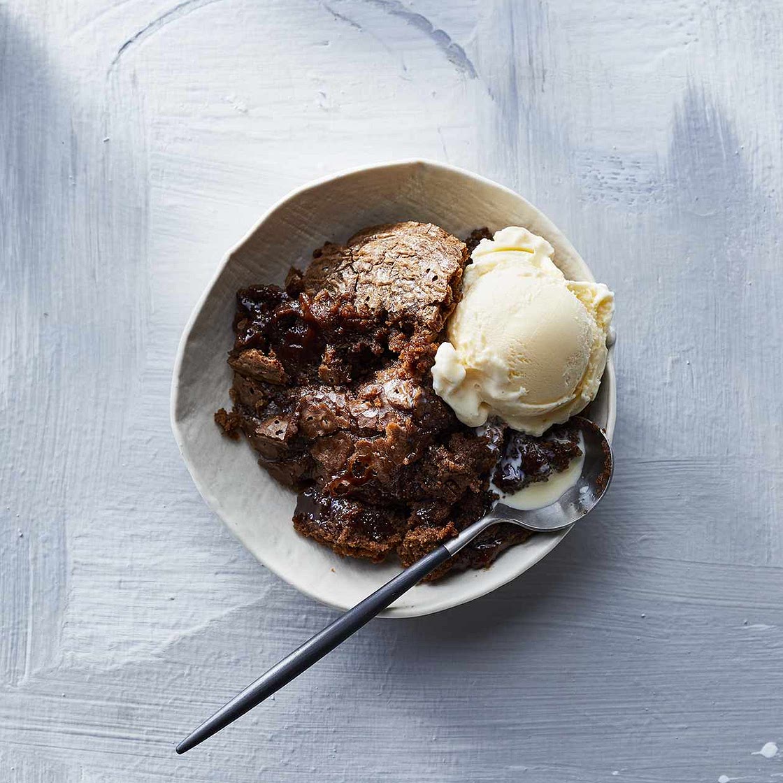 Slow-Cooker Chocolate Pudding Cake