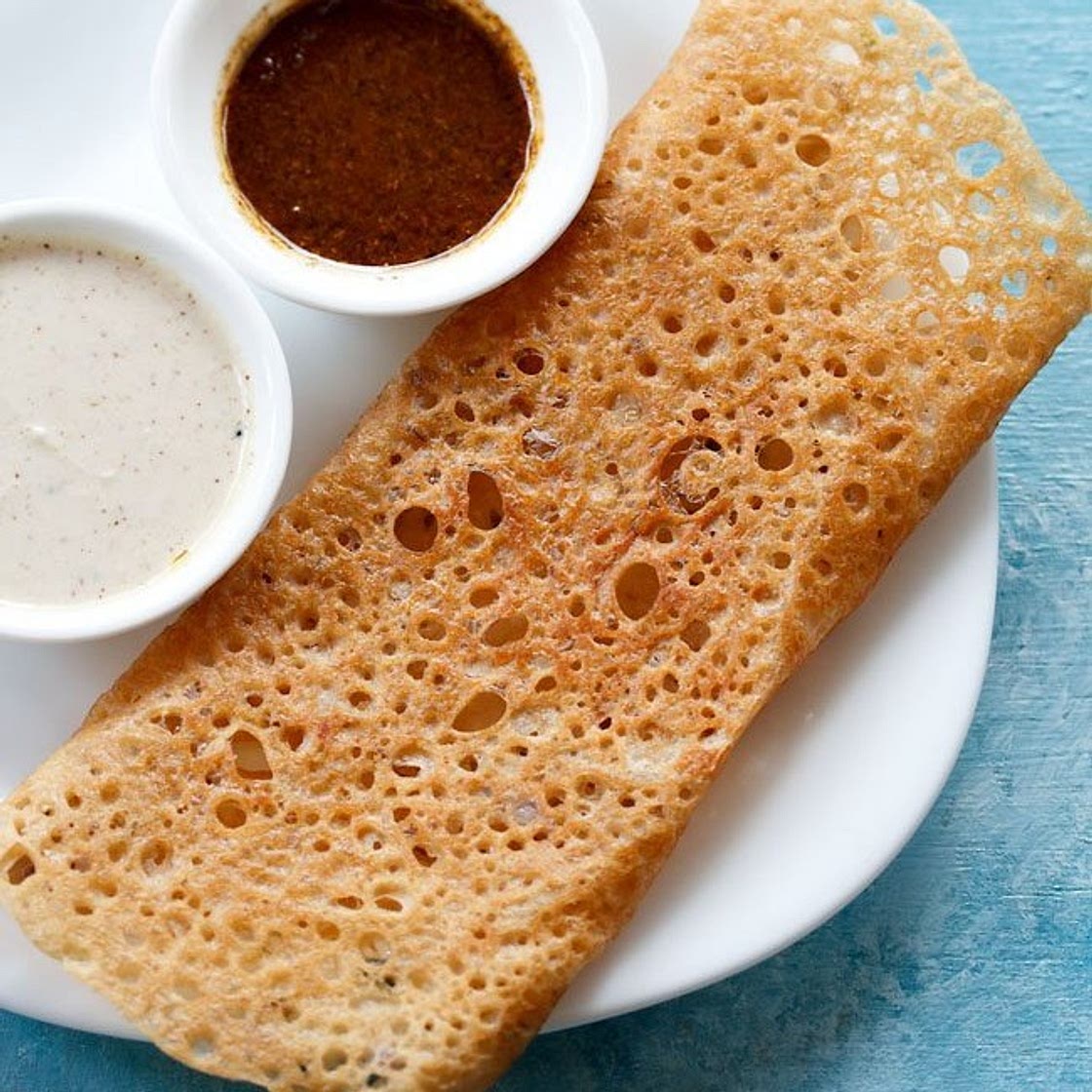 Wheat Dosa Recipe (Crispy Godhuma Dosa)