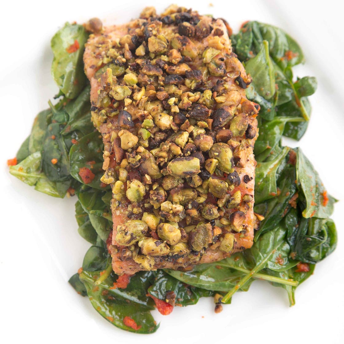 Pistachio Encrusted Salmon