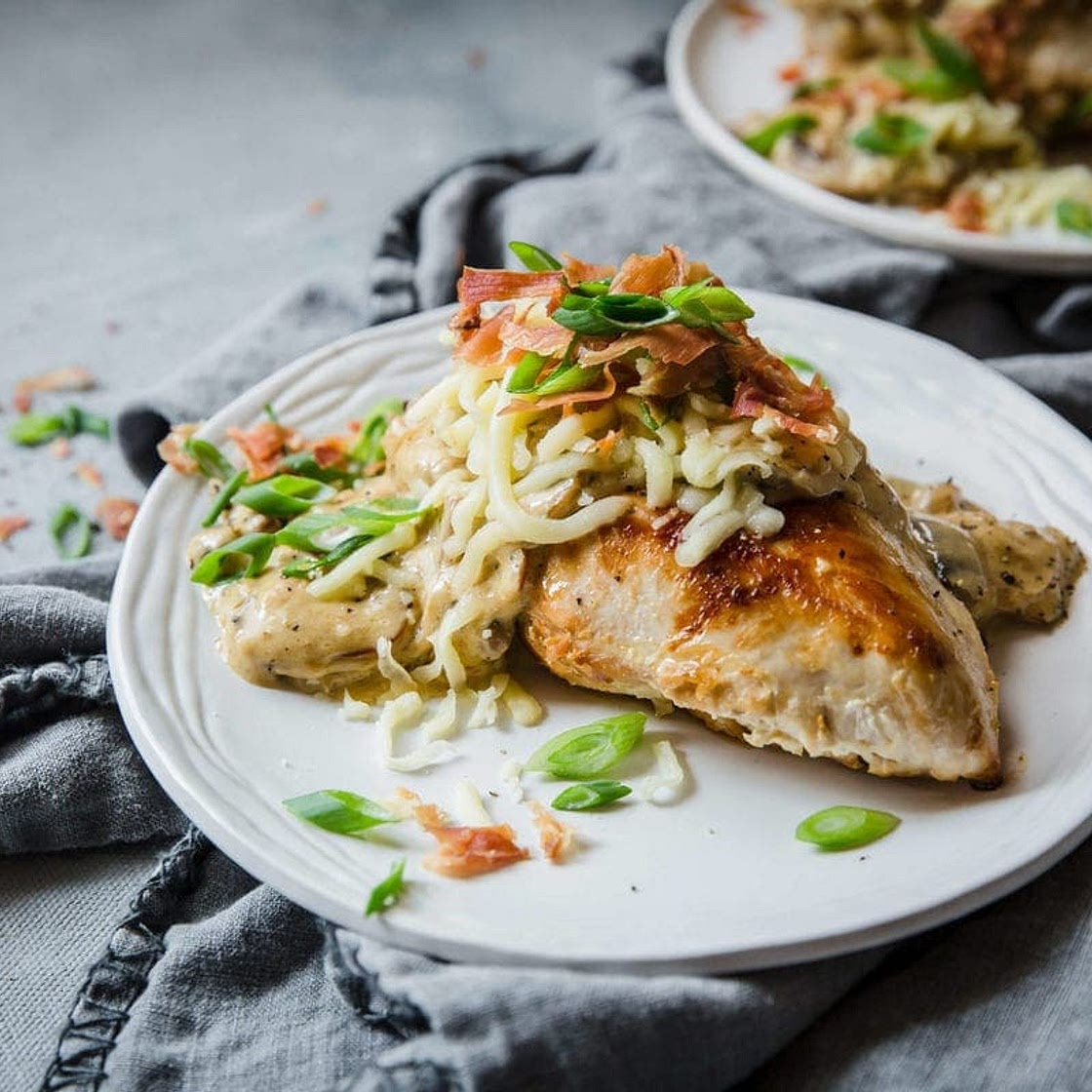 Cheesy Sour Cream Chicken