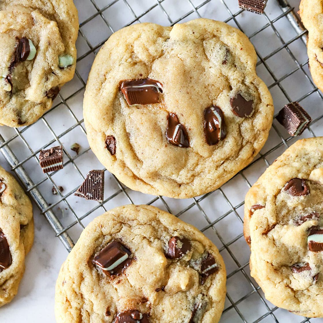 Mint Chocolate Chip Cookies Recipe