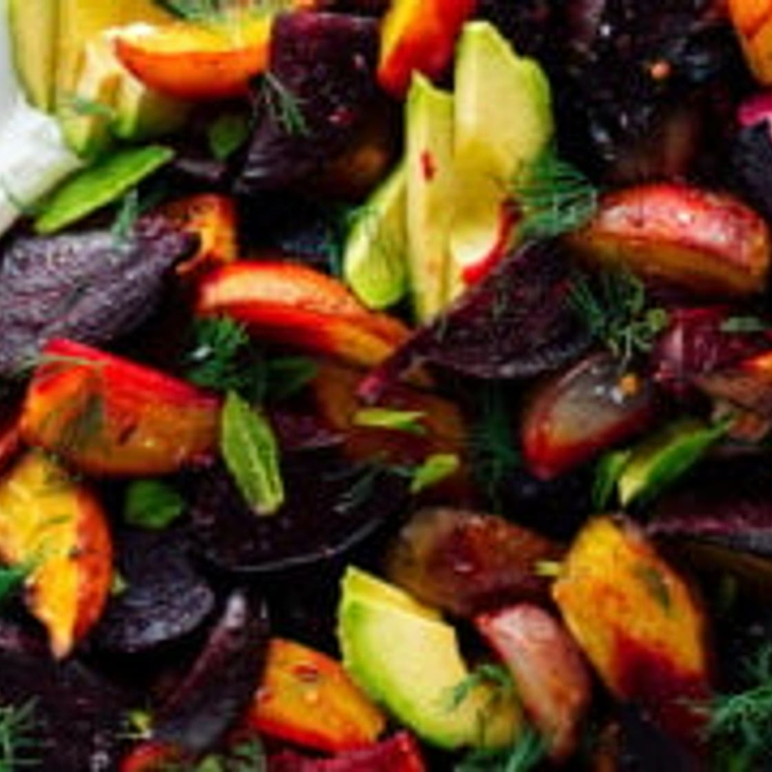 Gaby's Roasted Beets and Labneh