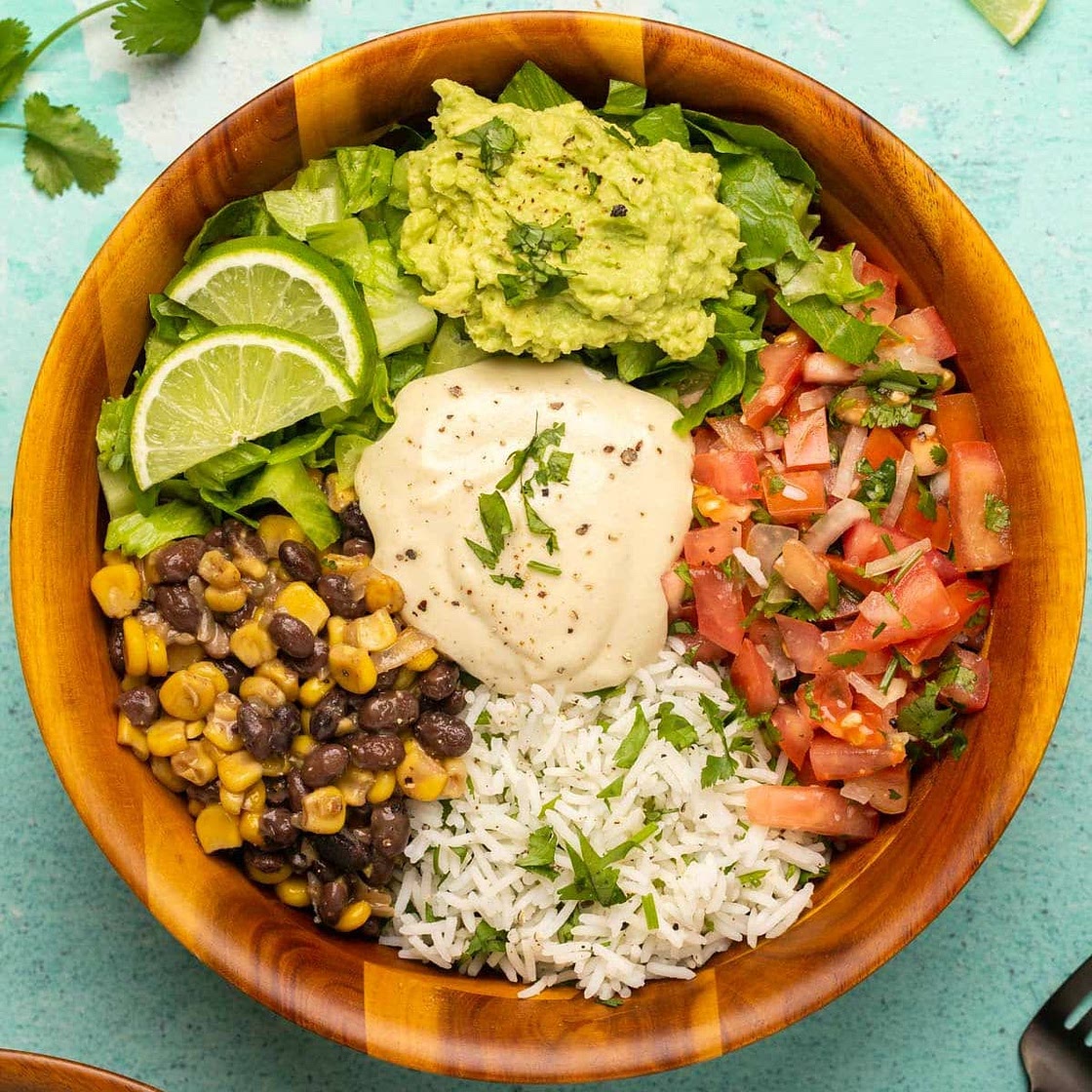 Vegan Burrito Bowls