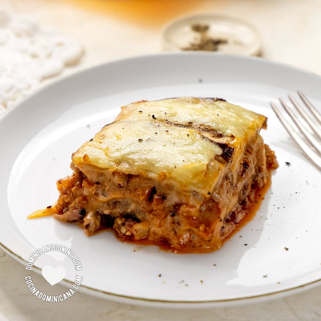 Lasana de Berenjenas [Video+Recipe] Beef and Eggplant Casserole