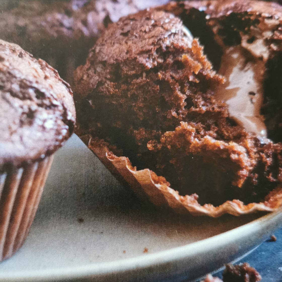Muffins chocolat au cœur fondant