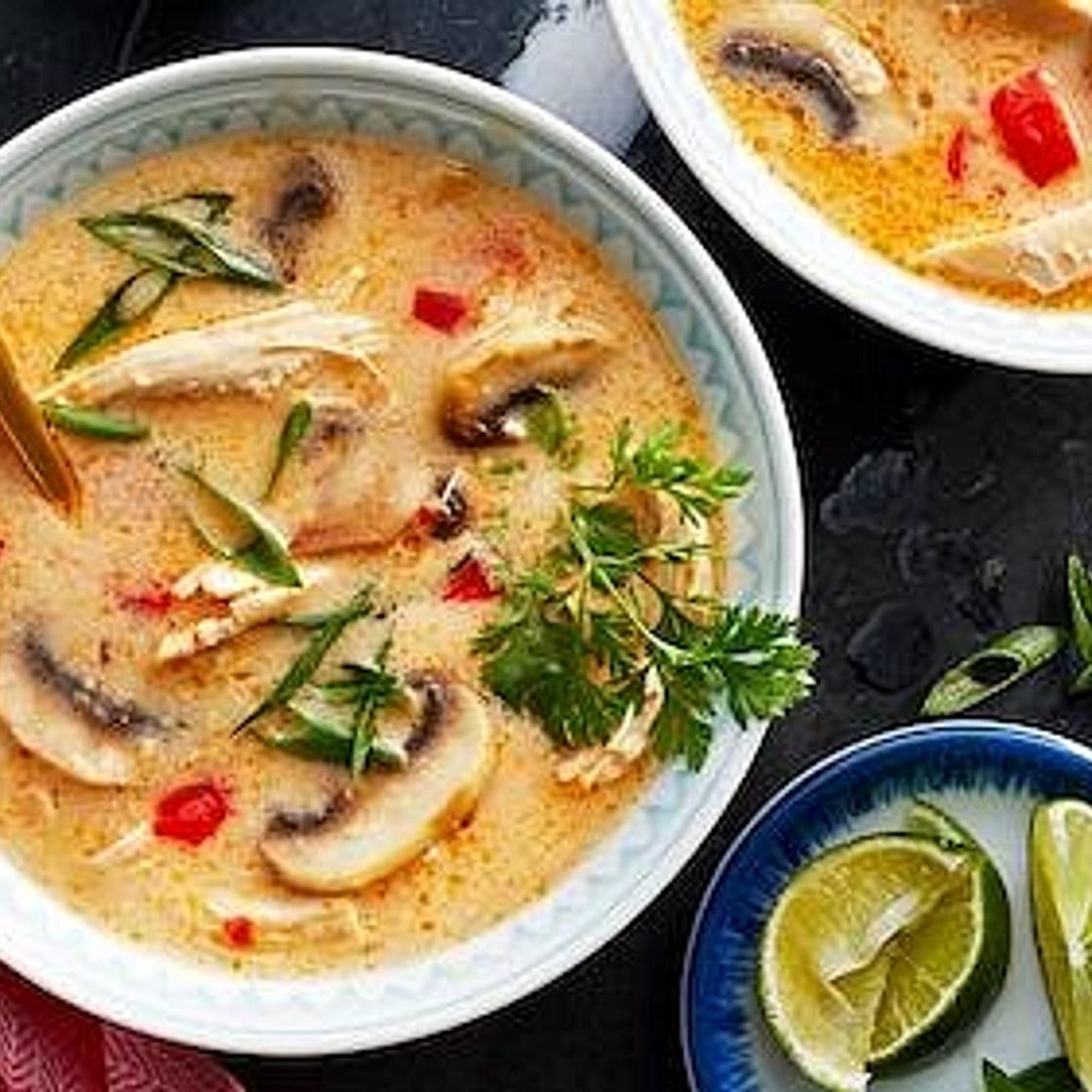 Soupe asiatique au poulet