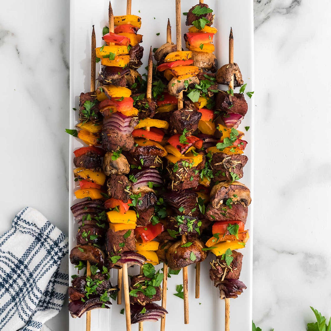 Blackstone Beef Kabobs Recipe