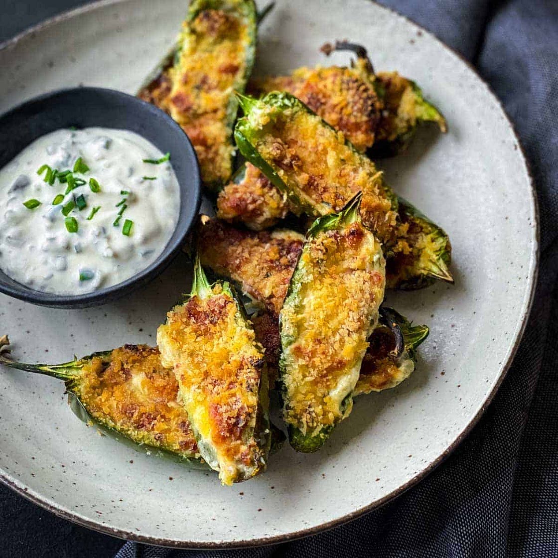 Air Fryer Jalapeno Poppers