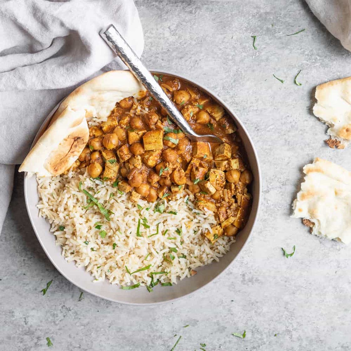 Slow Cooker Butter Chickpeas