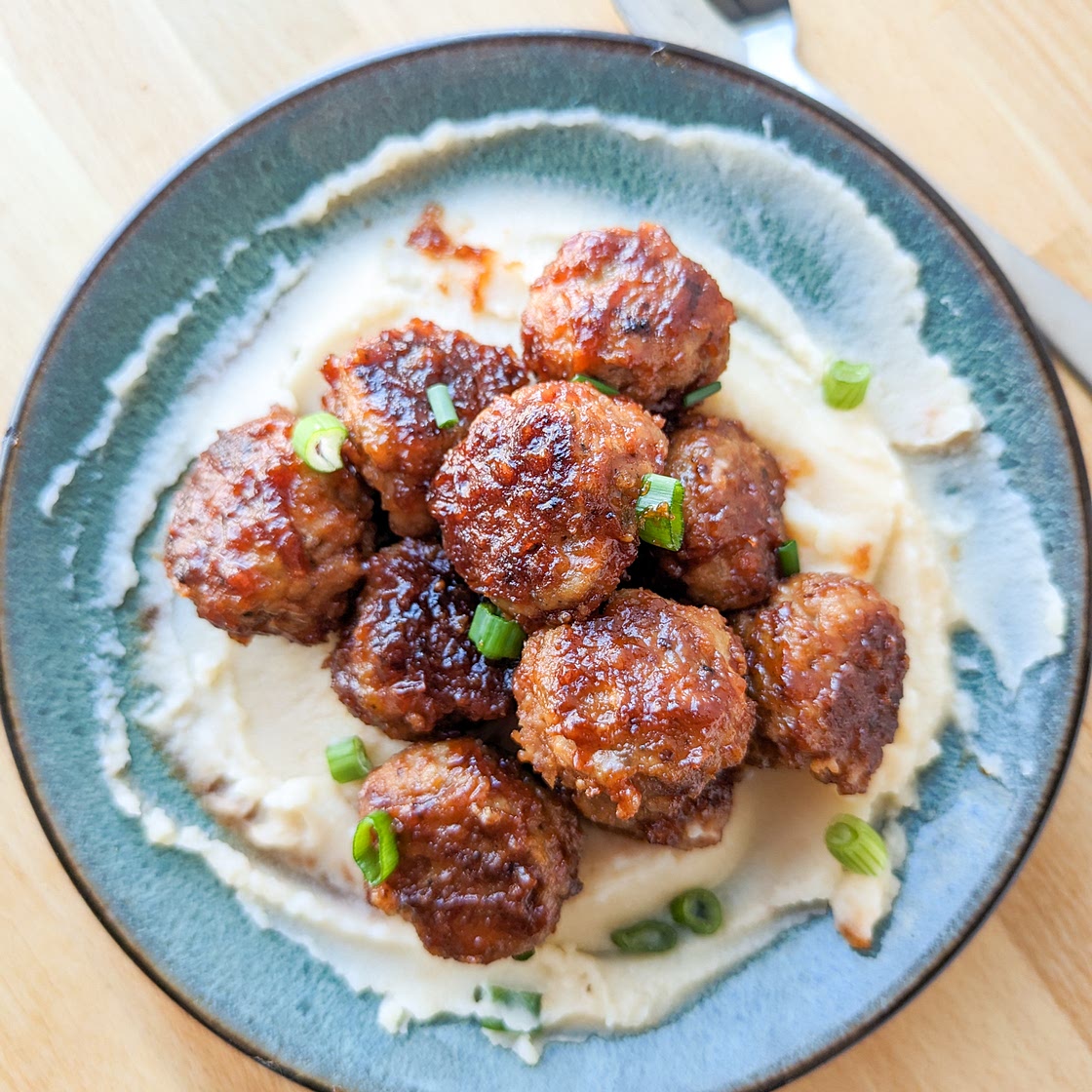 Easy BBQ Pork Meatballs