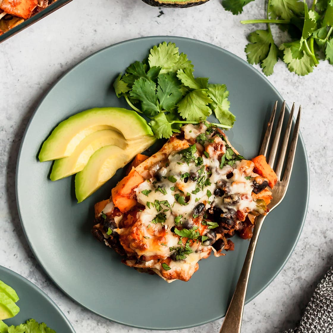 Sweet Potato Black Bean Casserole