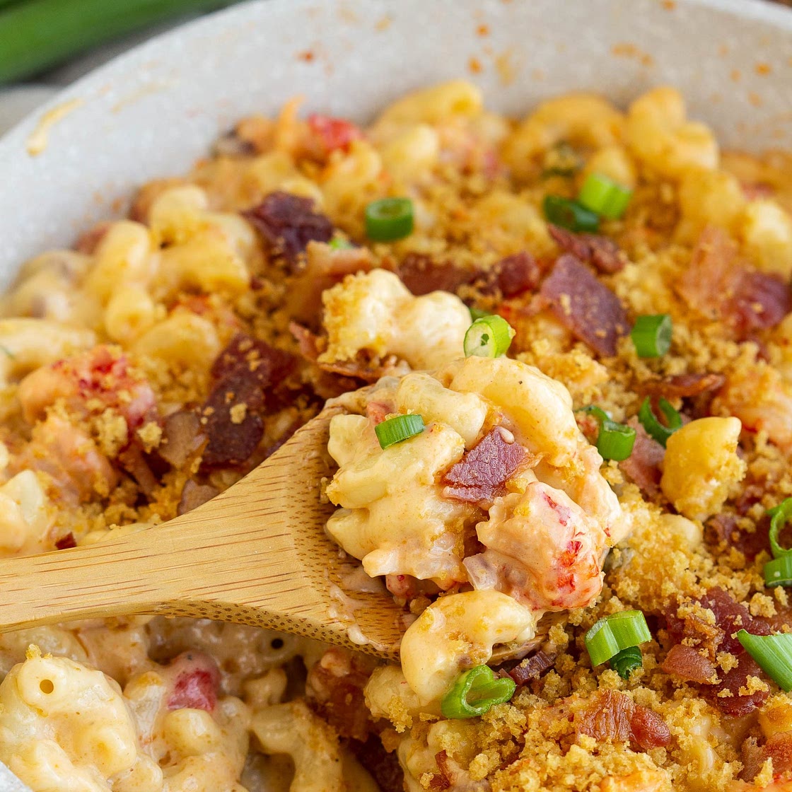 Decadent Crawfish Mac and Cheese