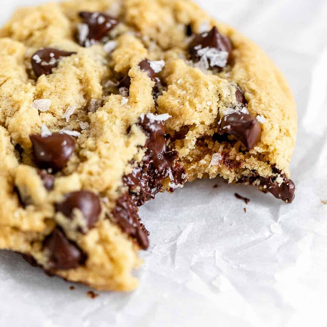 Almond Flour Chocolate Chip Cookies