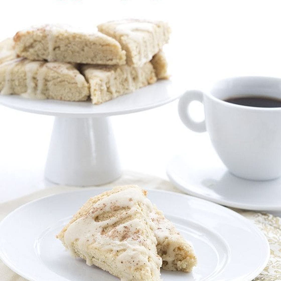 Eggnog Scones