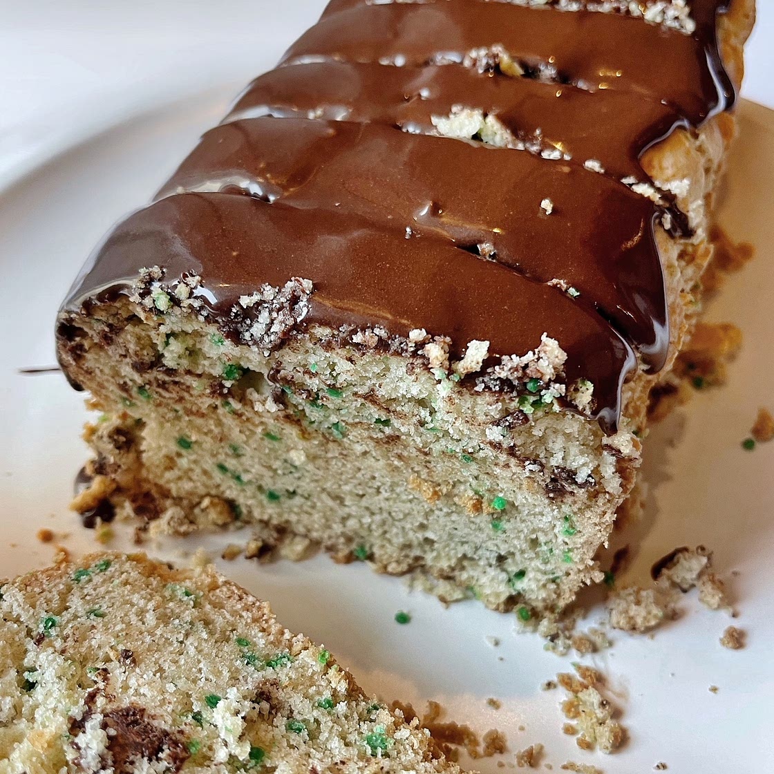Thin Mint Sugar Cookie Bread ~ An Easy and Delicious Twist on the Best Cookie
