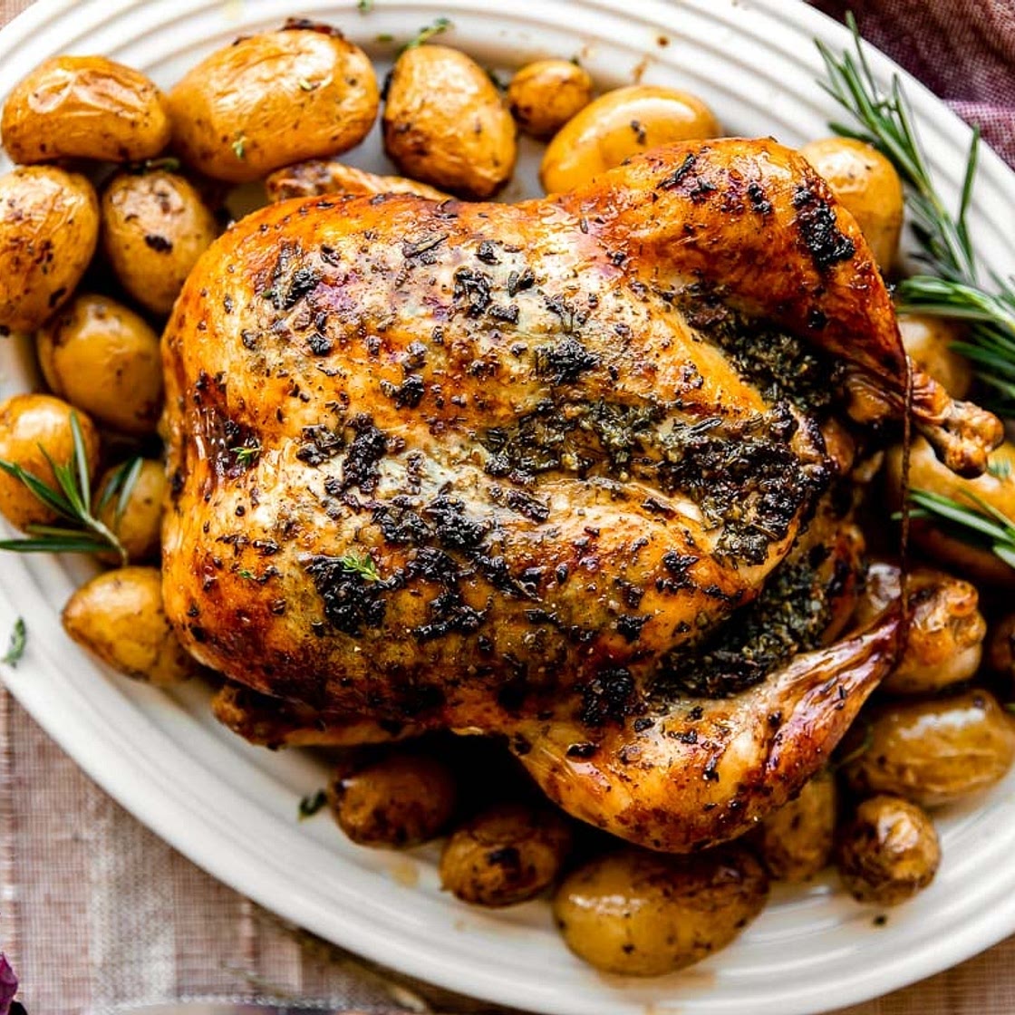 Thanksgiving Chicken & Gravy (Serves 4)