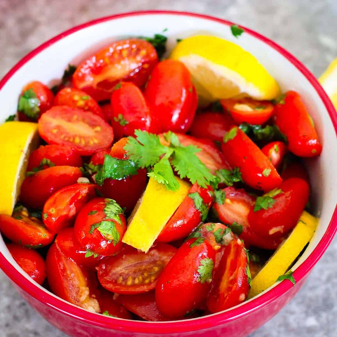 Marinated Cherry Tomatoes