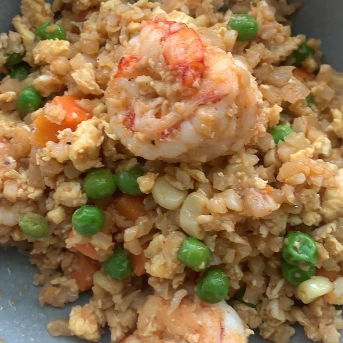 Shrimp Fried Cauliflower Rice
