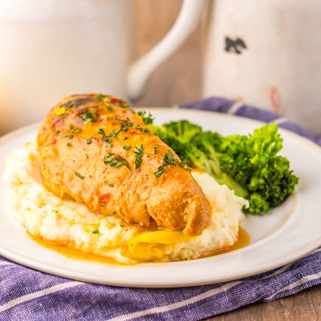 Slow Cooker Lemonade Chicken