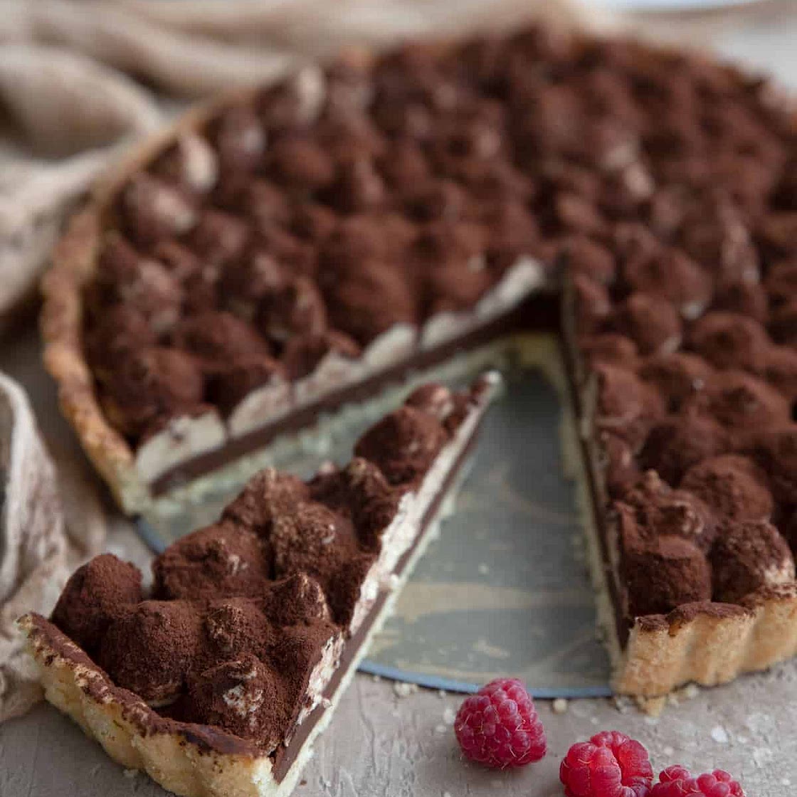 Keto Tiramisu Tart