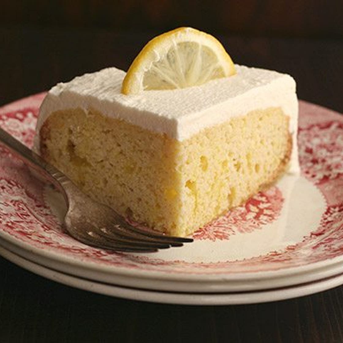 Slow Cooker Lemon Poke Cake