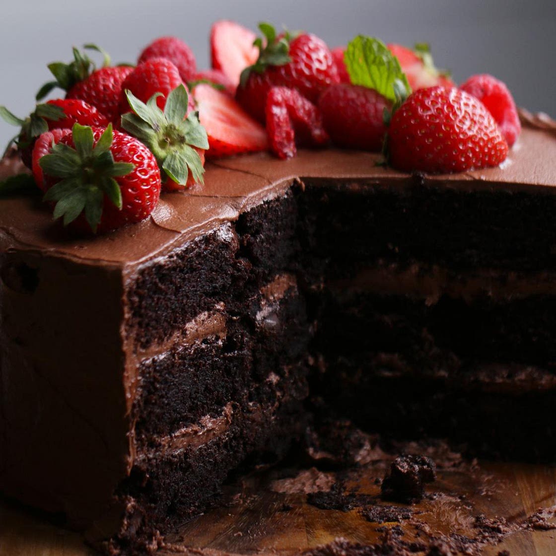 The Best Chocolate Cake Recipe by Tasty