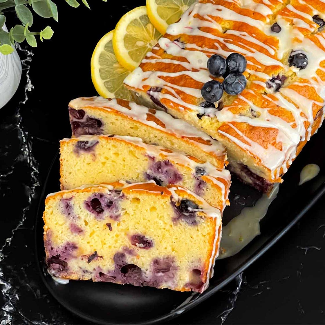 Lemon Blueberry Bread Recipe