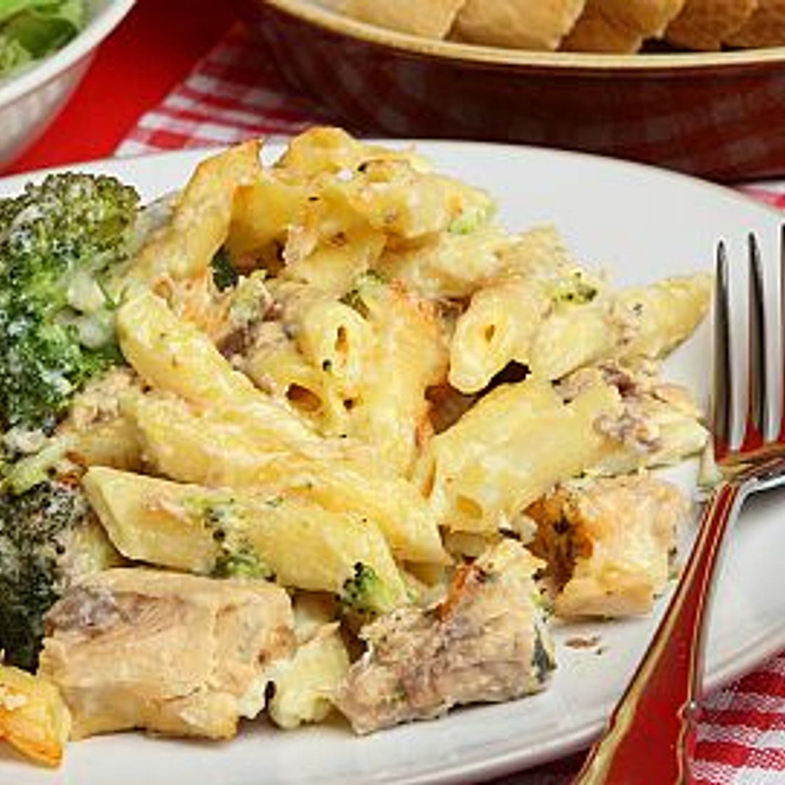 Broccoli and Salmon Pasta Bake