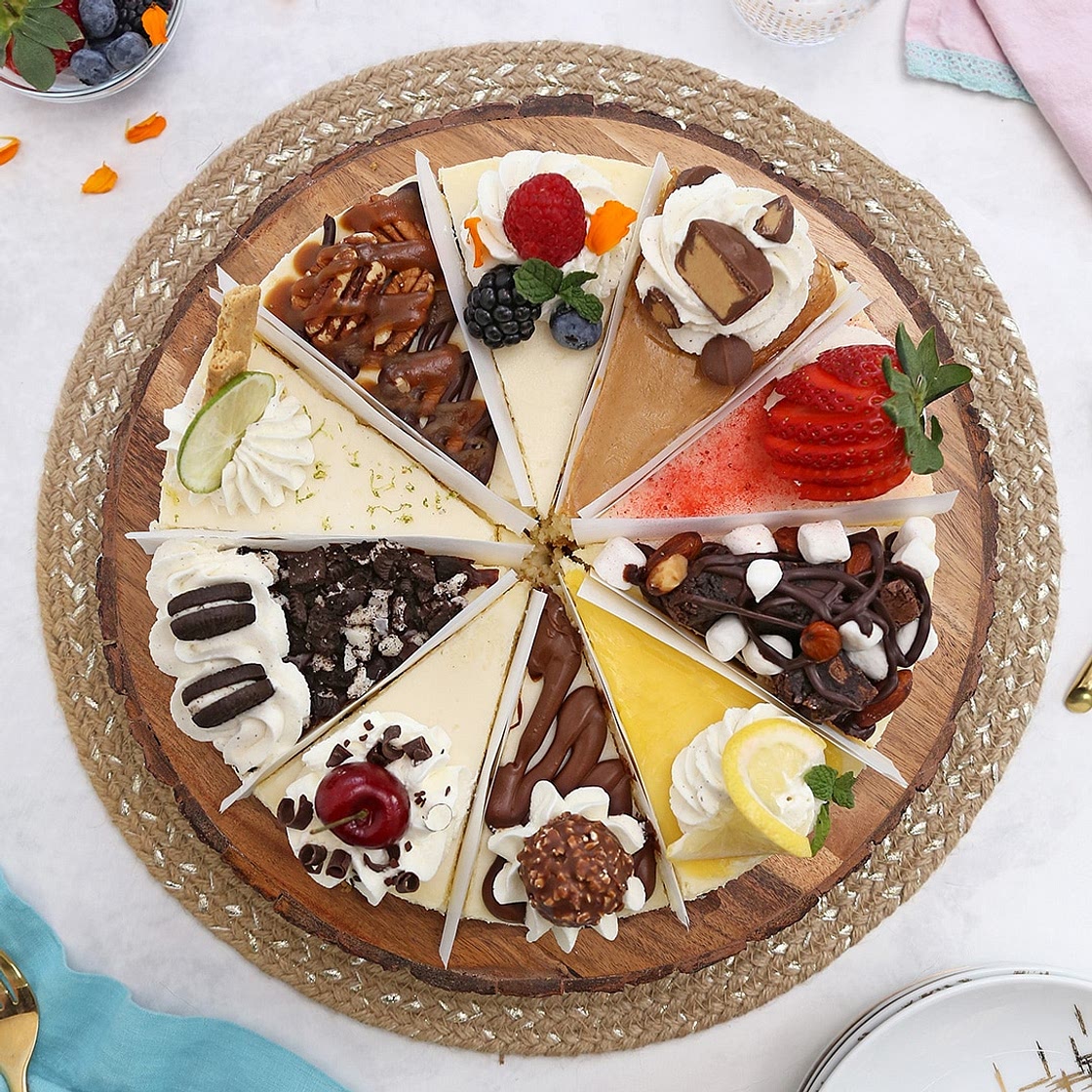 10-Flavor Cheesecake Sampler