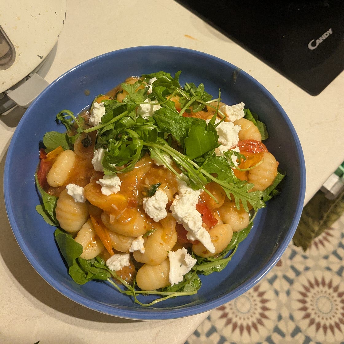 Tomato & Goats’ Cheese Gnocchi