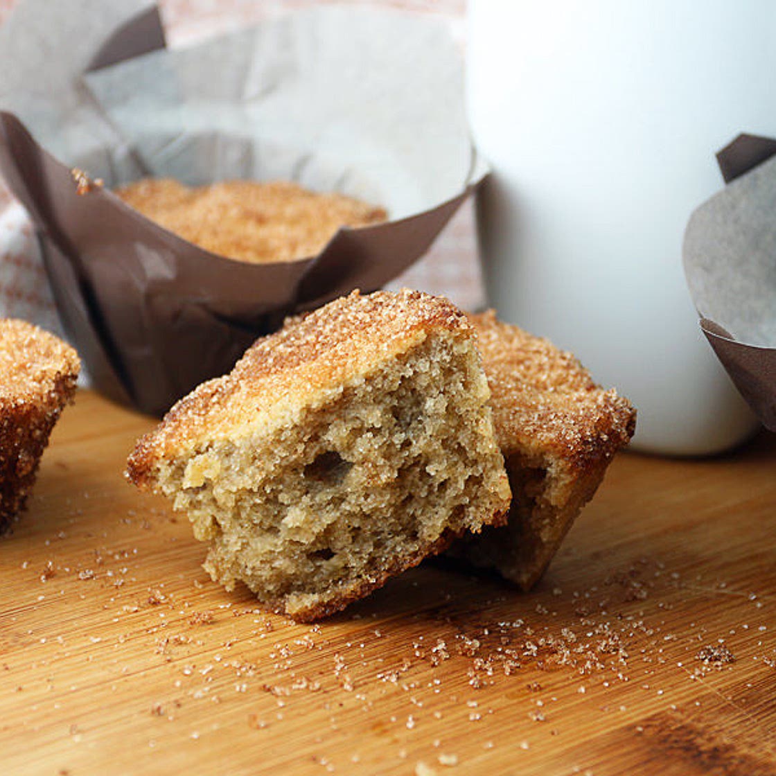 Cinnamon Sugar Donut Muffins