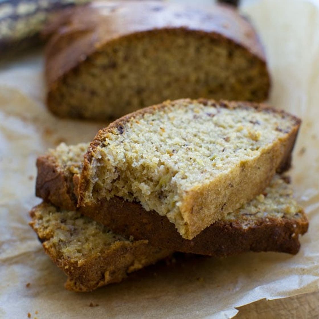 Really Easy Air Fryer Banana Bread (Mini Loaf!)