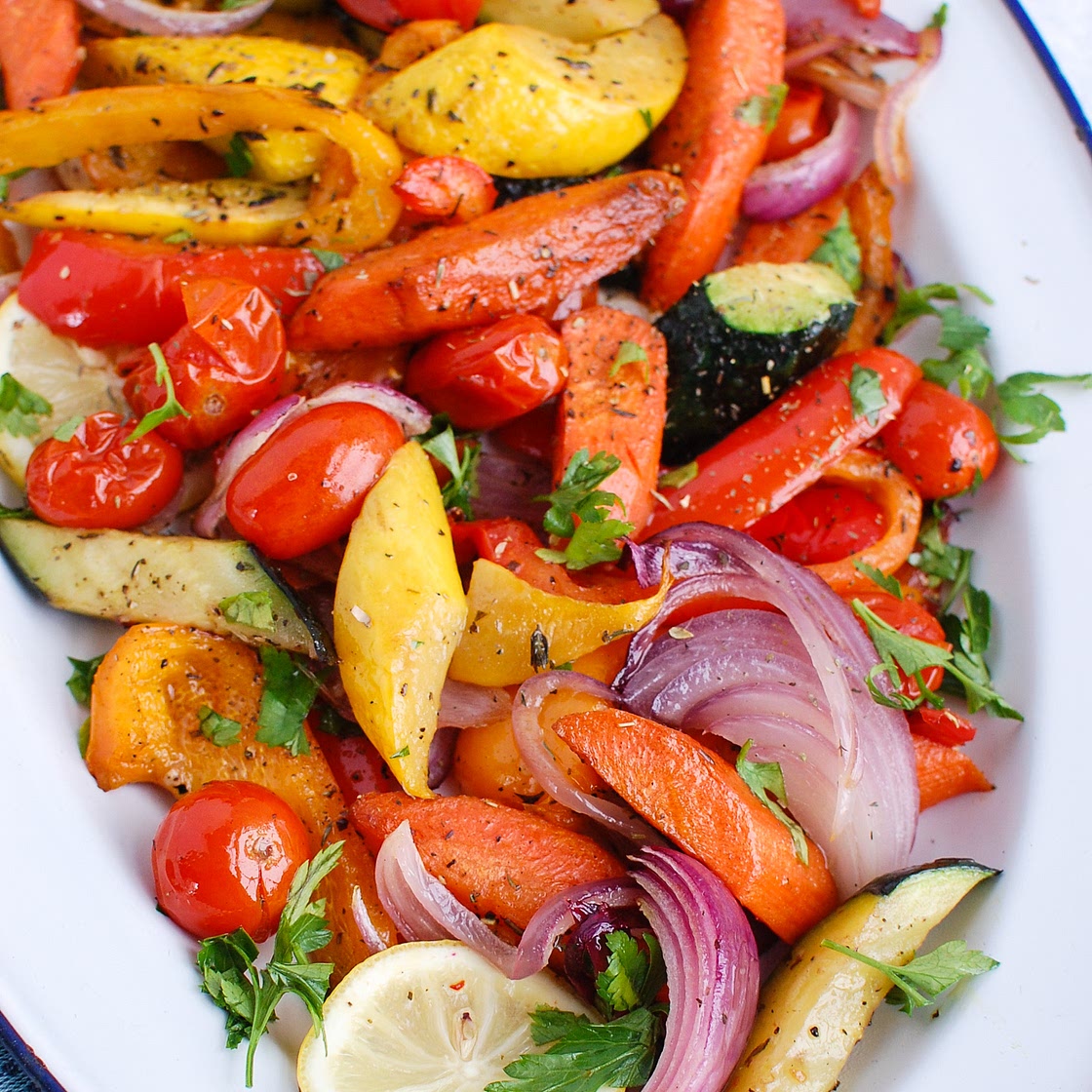 Mediterranean Roasted Vegetables
