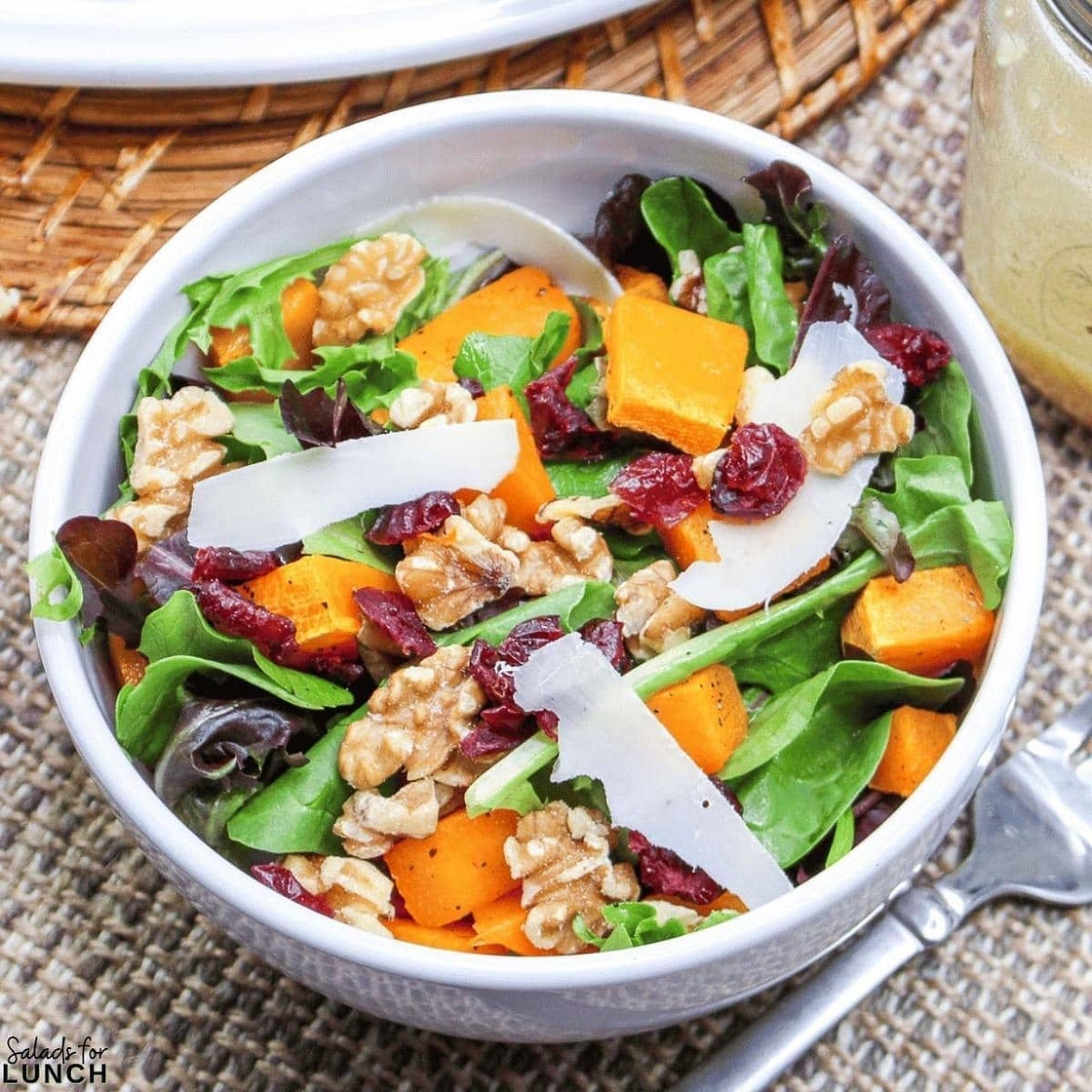 Roasted Butternut Squash Salad Recipe