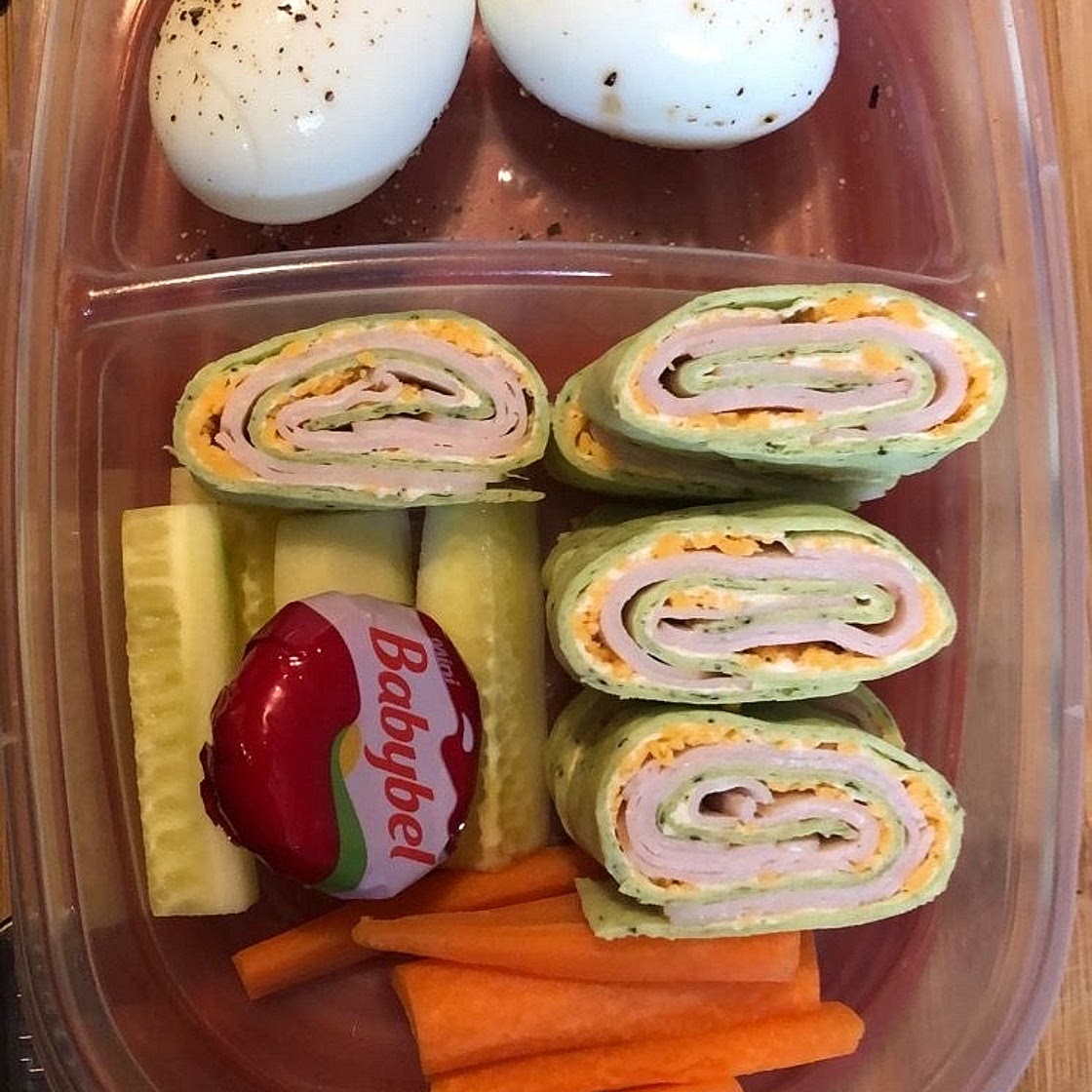 Lunchmeat Wrap Bento Box