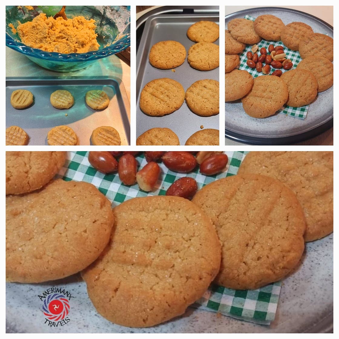Easy Peanut Butter Biscuits