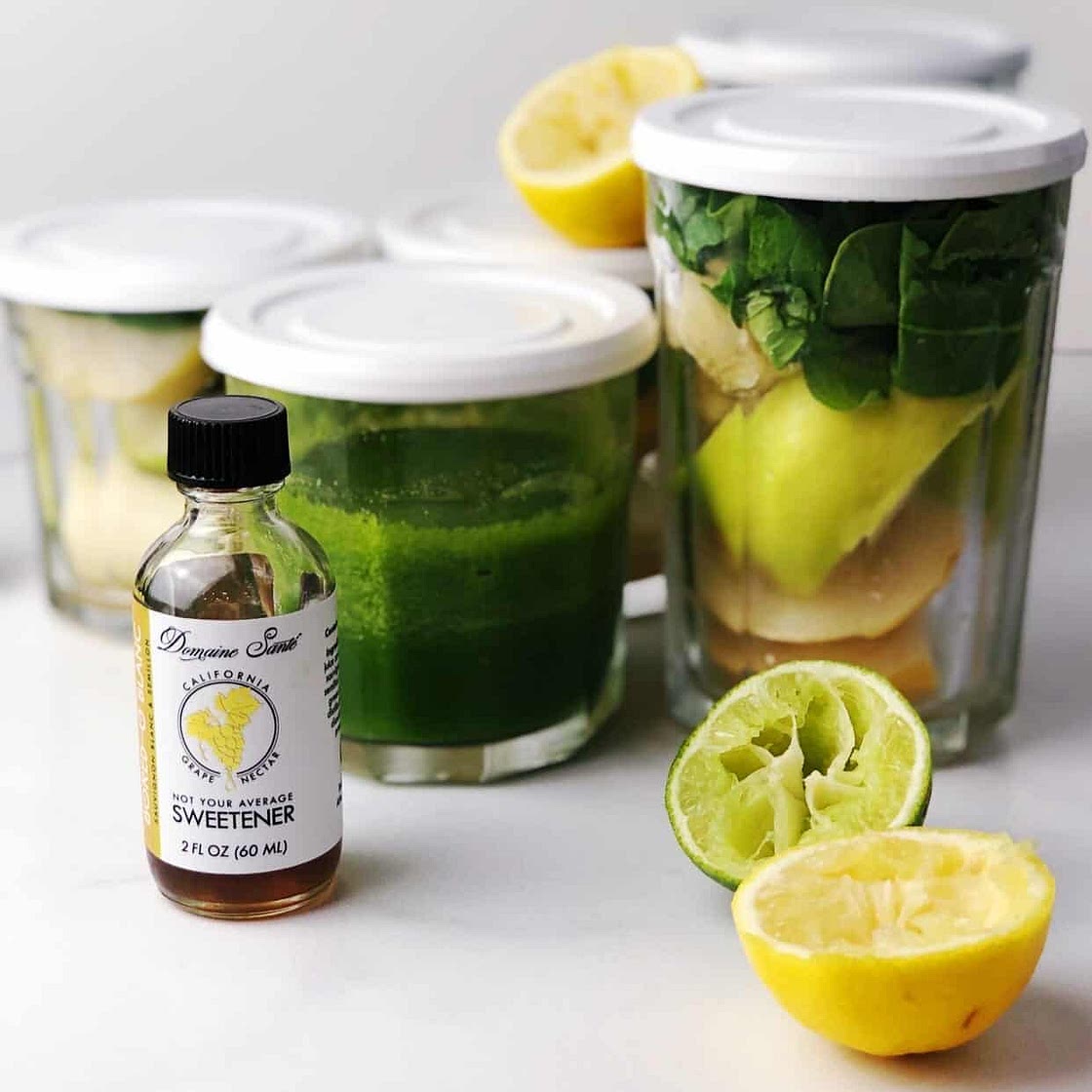 Iron Boosting Sweet and Tart Green Juice