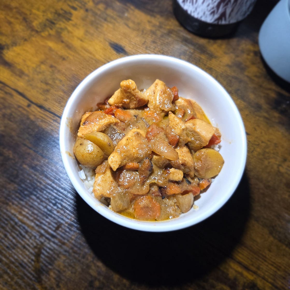 Thai Yellow Chicken Curry with Potatoes