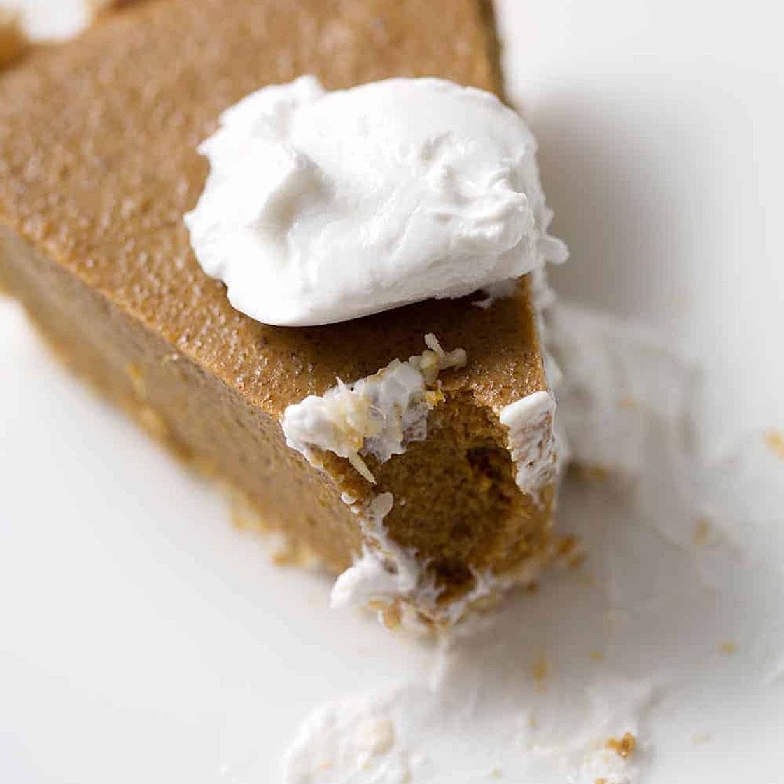 No-Bake AIP Pumpkin Pie