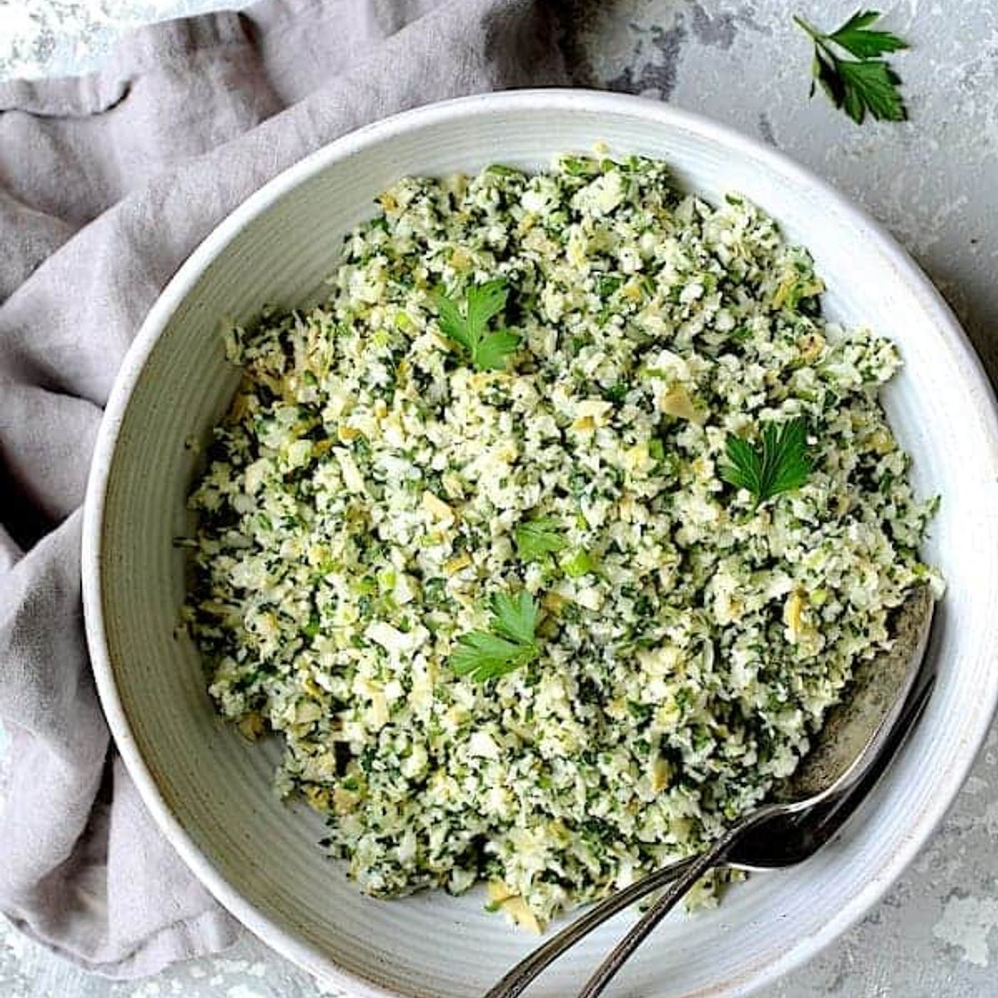 Cauliflower Artichoke Tabbouleh