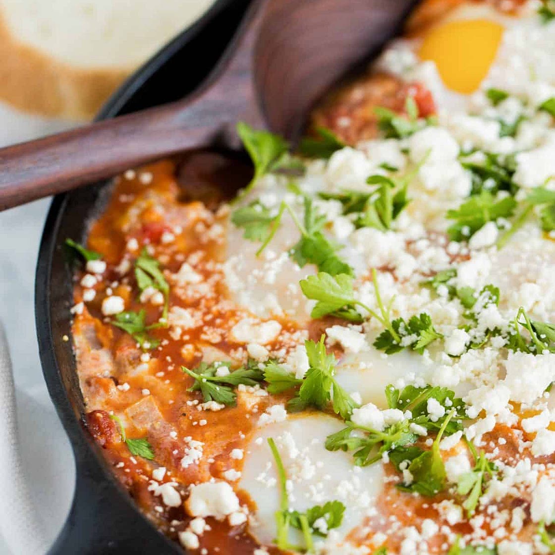 Shakshuka with Feta