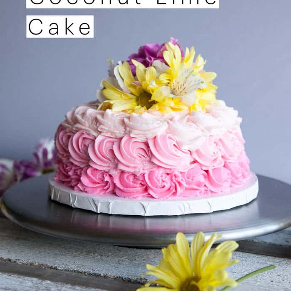 Vegan Coconut Lime Cake & Cupcakes