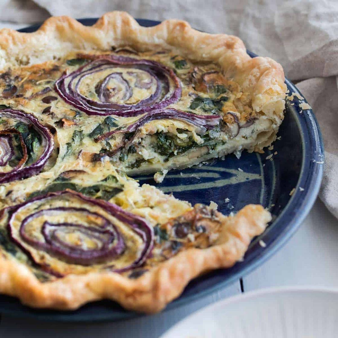 Cottage Cheese Quiche