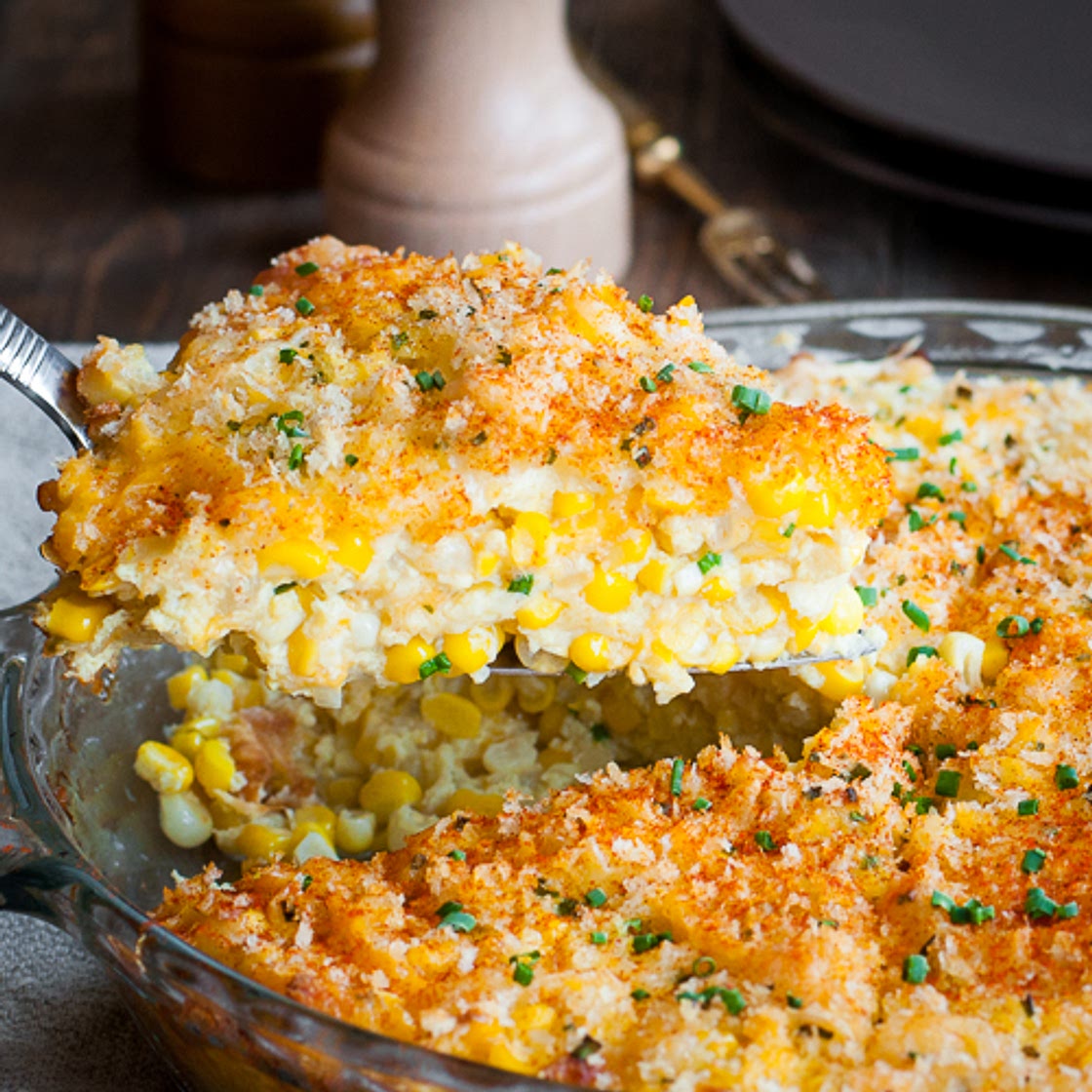 Cheddar Sweet Corn Pie