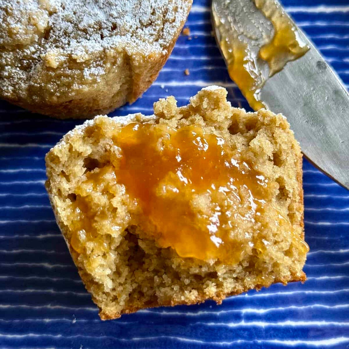 Healthier Orange Almond Flour Muffins