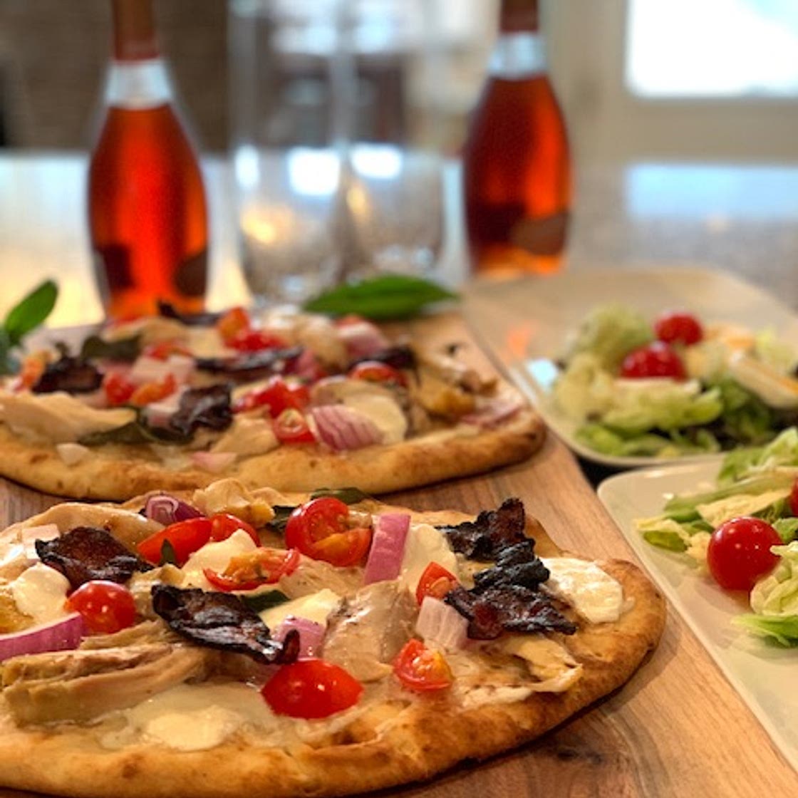 Rotisserie Chicken Flatbread